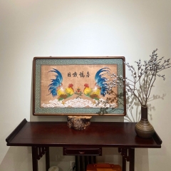 Tranh Vẽ Từ Ngọc Thạch - Kim Kê Ngọc Thức