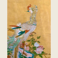 Tranh vẽ từ Ngọc Thạch - Hữu Phượng Lai Nghi