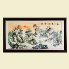 Tranh Núi Sơn Thủy Hữu Tình