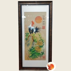 Tranh Giấy Dó Xuân Hạ Thu Đông