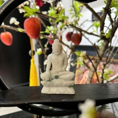 Tượng Phật An Nhiên Tự Tại Ngọc Phỉ Thuý