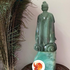 Tượng Đá Quý Đức Thánh Trần Hưng Đạo Ngọc Aven