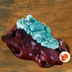 Tượng Đá Quý Phật Di Lặc Nằm Ngọc Aven