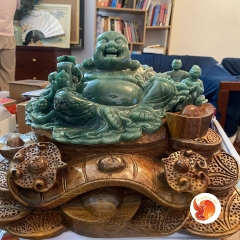 Tượng Phật Di Lặc Ngồi Ngọc Aven