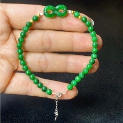 Vòng Ngọc Bích Charm Vô Cực