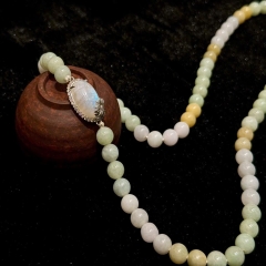 Vòng Phủ Thuỷ Myanmar Charm Đá Mặt Trăng