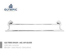 Bộ phụ kiện phòng tắm OL555