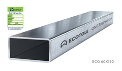 Thép hộp chữ nhật mạ kẽm Ecotole 60x120