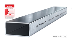 Thép hộp chữ nhật mạ kẽm Vitek  60x120