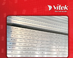 Thép hộp chữ nhật mạ kẽm Vitek 50x100