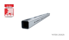 Thép hộp vuông mạ kẽm Vitek 25x25