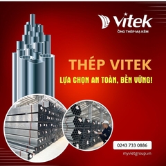Thép ống mạ kẽm Vitek D113.5