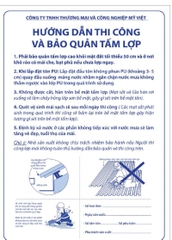 Tôn chống cháy Vitek 11 sóng khổ 1.08m