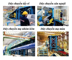 Tôn chống cháy Vitek 6 sóng khổ 1.08m