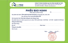 Tôn chống cháy Ecotole 11 sóng khổ 1.07m