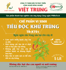 TIÊU ĐỘC KHỬ TRÙNG - Ngăn ngừa côn trùng sâu hại cho cây ỚT