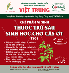 Thuốc trừ sâu sinh học cho cây ỚT