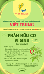 PHÂN BÓN HỮU CƠ VI SINH DÙNG CHO CÂY ỚT