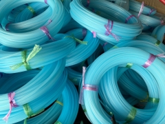 Combo 2kg cước vuông xanh 3.5mm -4mm - cước dai rất sac bé n gắn vào bát cước dùng để phat cỏ