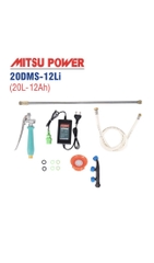 BÌNH XỊT ĐIỆN MITSU POWER 20DMS-12LI (20L,  12AH, BƠM ĐOI)