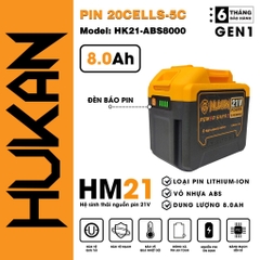 Pin ION 20Cells HUKAN