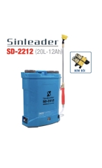 BÌNH XIT ĐIỆN SINLEADER SD-2212 (20L, 12AH, BƠM ĐÔI