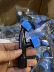 Bét xịt nhựa 2 nhánh dùng cho bình xịt điện, bình xịt tay ren 14mm loại chân ren thông dụng