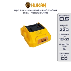 Bộ sạc nhanh 2,5A HUKAN