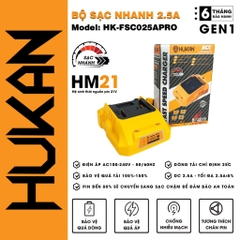 Bộ sạc nhanh 2,5A HUKAN