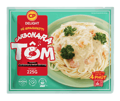 CP Delight Mì Spaghetti Carbonara Tôm