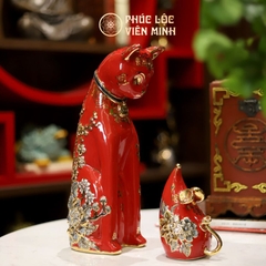 Linh Thú Quỹ Mão Cát Tường Gốm Sứ Bát Tràng - Phúc Lộc Viên Minh