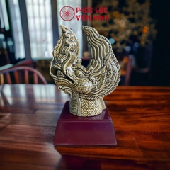 Tượng Mô Phỏng Đầu Rồng Thời Lý Cao Cấp Gốm Sứ Bát Tràng - Phúc Lộc Viên Minh