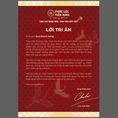 Bình Hút Lộc Nhị Cảnh Vẽ Màu Vàng Kim Gốm Sứ Bát Tràng - Phúc Lộc Viên Minh