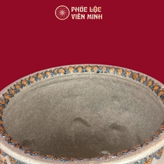 Thống Công Danh Phú Quý Men Vàng Vẽ Vàng Gốm Sứ Bát Tràng - Phúc Lộc Viên Minh
