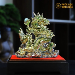 Tượng Rồng Decor Cao Cấp Gốm Sứ Bát Tràng - Phúc Lộc Viên Minh - VM272