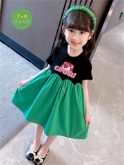 Váy gấu dâu CRUSH 12-26Kg