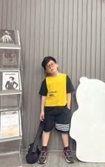 Bộ bé trai cotton in hình LOUNAI (38-53kg)