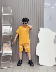 Bộ trụ bé trai cotton in hình Lowis (26-38kg)