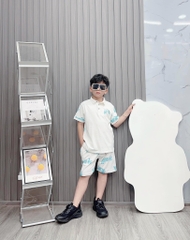 Bộ trụ bé trai cotton in hình Lowis (11-25kg)
