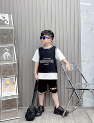 Bộ bé trai cotton in hình GSOCFED (24-38kg)