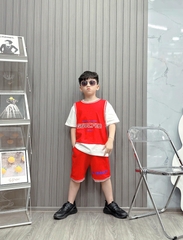 Bộ bé trai cotton in hình GSOCFED (8-23kg)