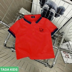 Áo cổ trụ D.IO viền tay cho bé từ 39-57Kg