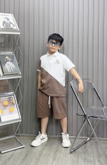 Bộ trụ D.io phối 2 màu cho bé từ 39-62Kg