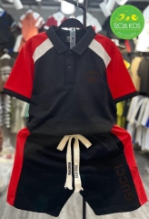 Bộ thun cotton Trụ Thêu Gucc hottren cho bé từ 10-25KG