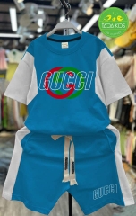 Bộ thun cotton Gucc size cho bé từ 39-62Kg