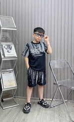 Bộ thun cotton in chữ  I'm Not size 39-62Kg