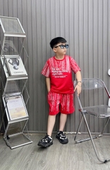 Bộ thun cotton in chữ  I'm Not size 39-62Kg