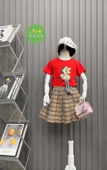 Set váy Chuột Mickey size cho bé từ 38-53Kg