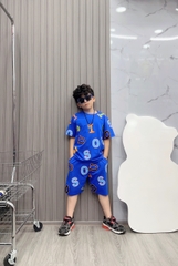 BỘ BÉ TRAI COTTON IN HÌNH IUO (43-63kg)