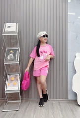 Bộ Cotton Đùi Gấu Dâu Size từ 24-38Kg